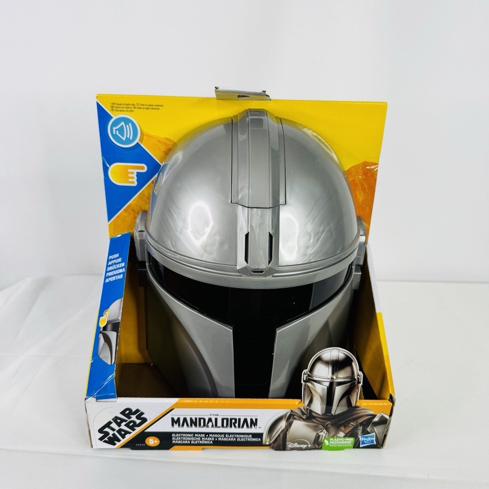 Star Wars The Mandalorian Electronic Mask Hasbro with Sound Effects Hasbro‎